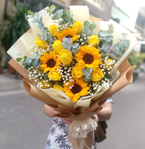Cửa hàng Hoa tươi Thu Hưng - Shop hoa tươi Hà Giang chuyên cung cấp hoa khai trương đẹp 