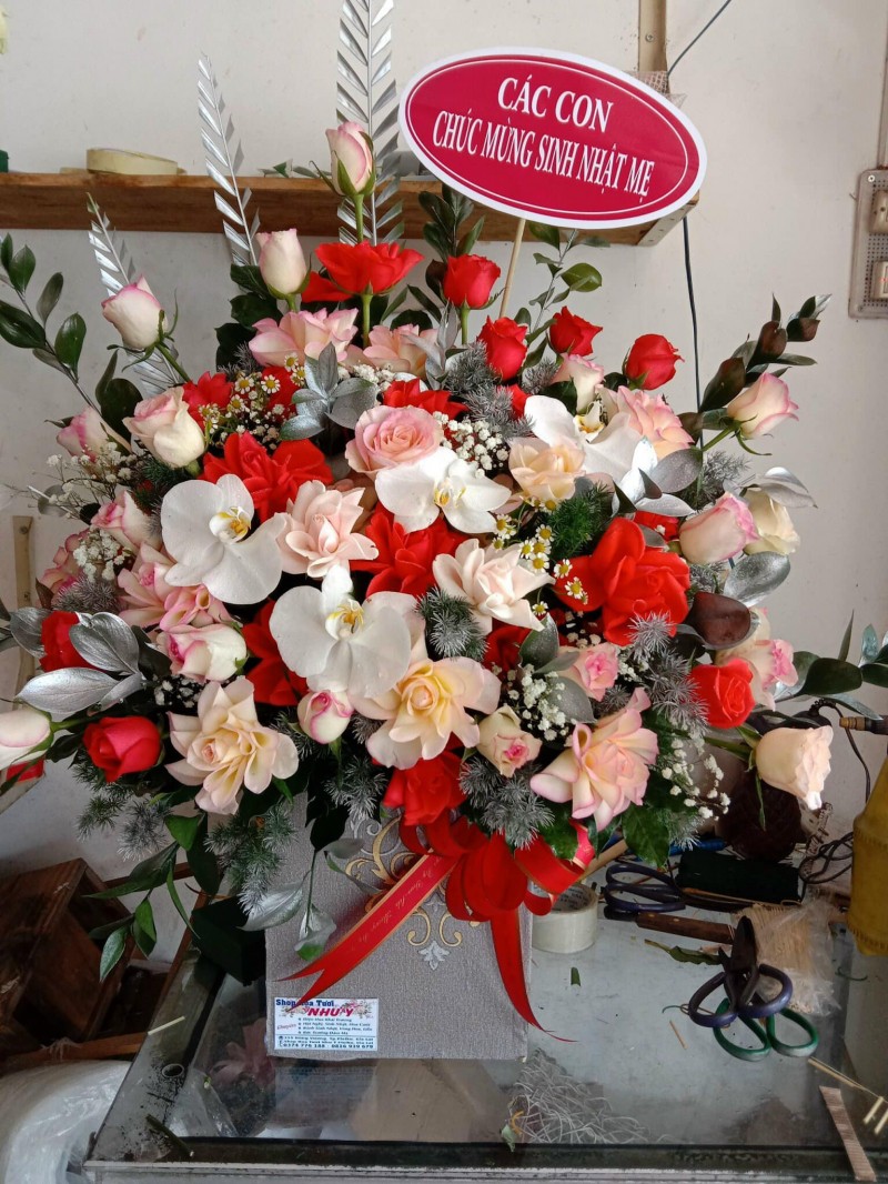 Shop hoa tươi Như Ý - Shop hoa tươi Gia Lai cung cấp hoa khai trương đẹp nhất 