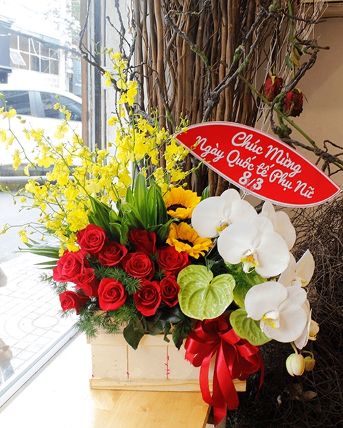 Sơri Flowers - Cửa hàng hoa tươi Bình Định đa dạng các loài hoa