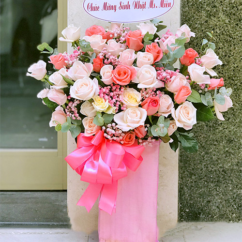 Shop hoa tươi Đất Việt - Cửa hàng hoa tươi Điện Biên được lượng lớn khách hàng hài lòng 