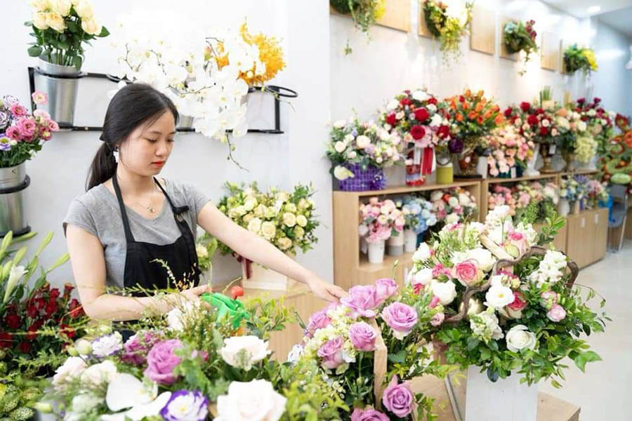shop hoa đẹp ở Yên Bái