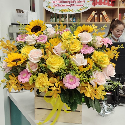 Tân Uyên - Cửa hàng hoa tươi Lai Châu được nhiều khách hàng tin tưởng 