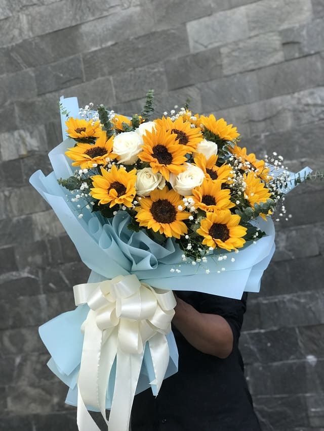 Bó hoa hướng dương tặng sinh nhật nam giới